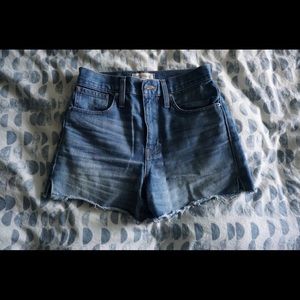Madewell High Waisted Relaxed Fit Short